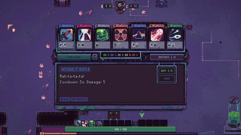 Tangkapan layar dalam game Slime 3K: Rise Against Despot 3