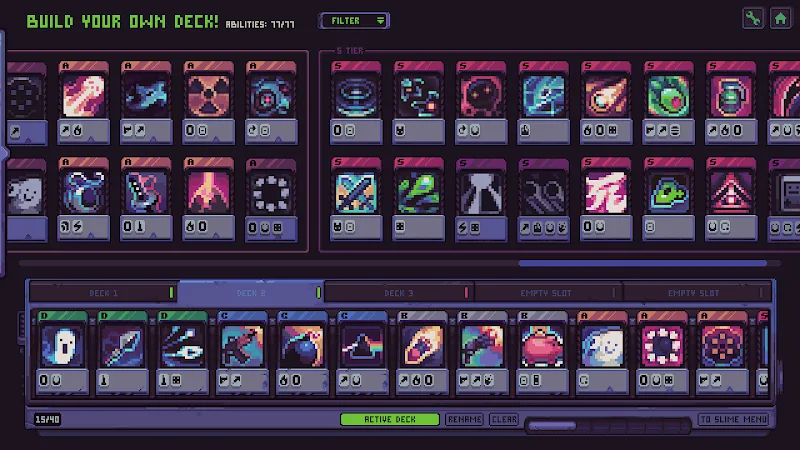 Tangkapan layar dalam game Slime 3K: Rise Against Despot 5