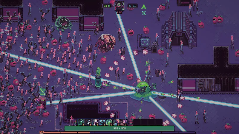 Tangkapan layar dalam game Slime 3K: Rise Against Despot 6