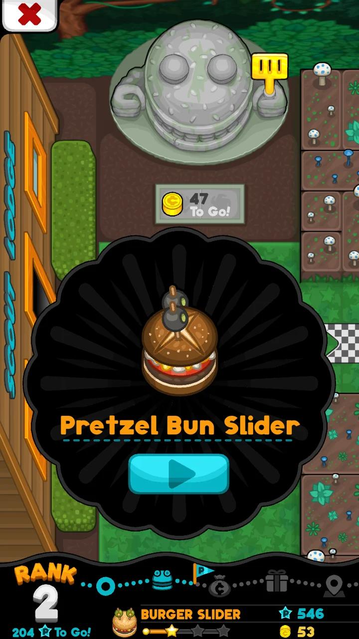 Captura de tela do gameplay de Slider Scouts 5