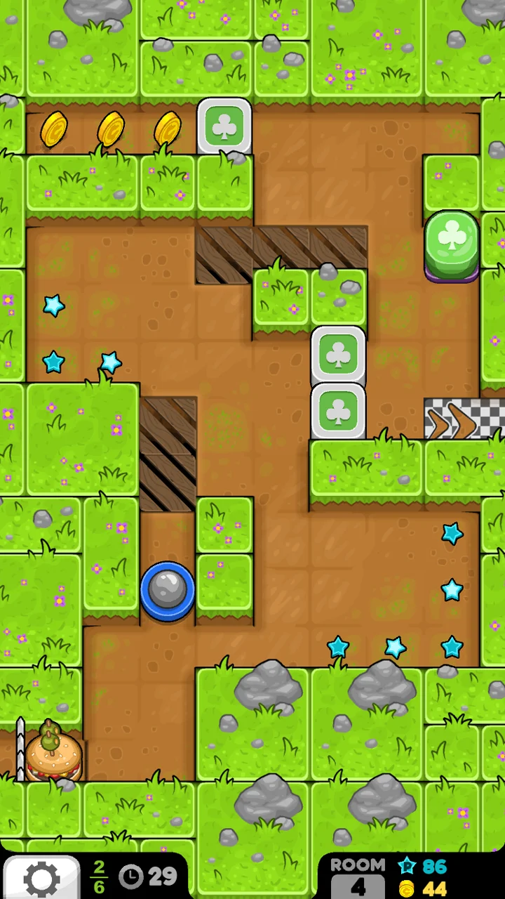 Captura de tela do gameplay de Slider Scouts 3