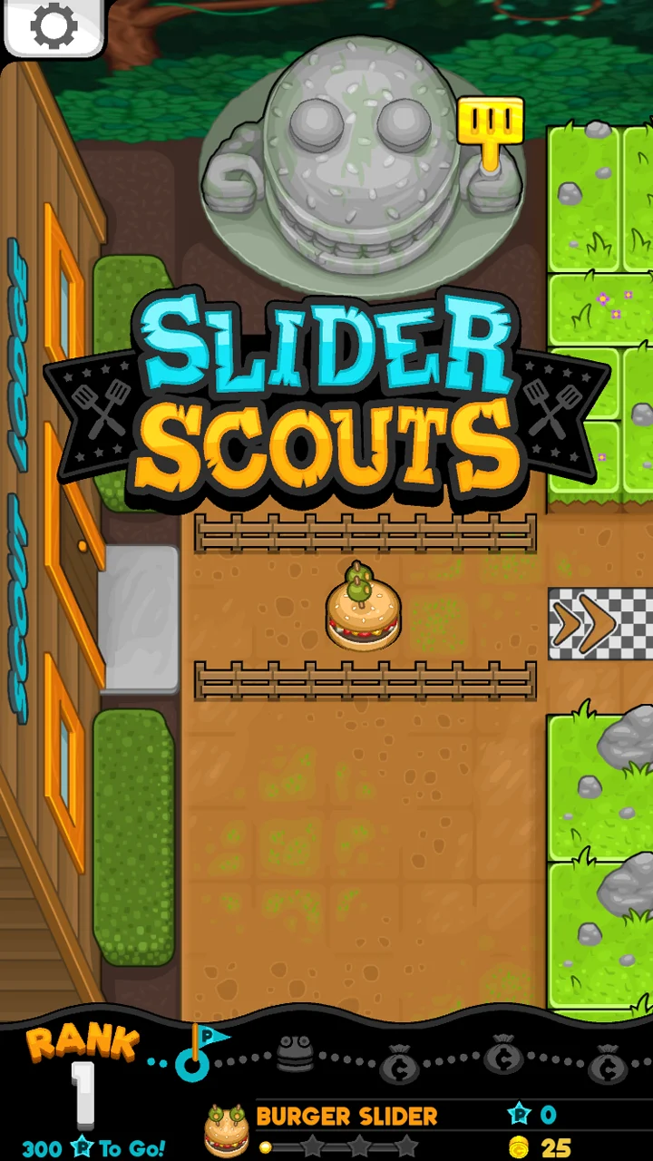 Captura de tela do gameplay de Slider Scouts 2