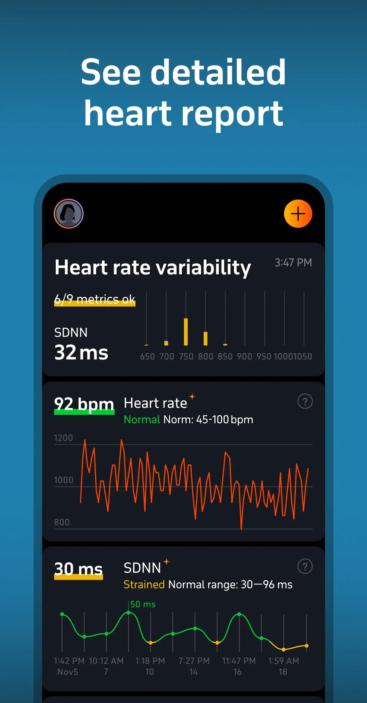Welltory: Heart Rate Monitor screenshot 4