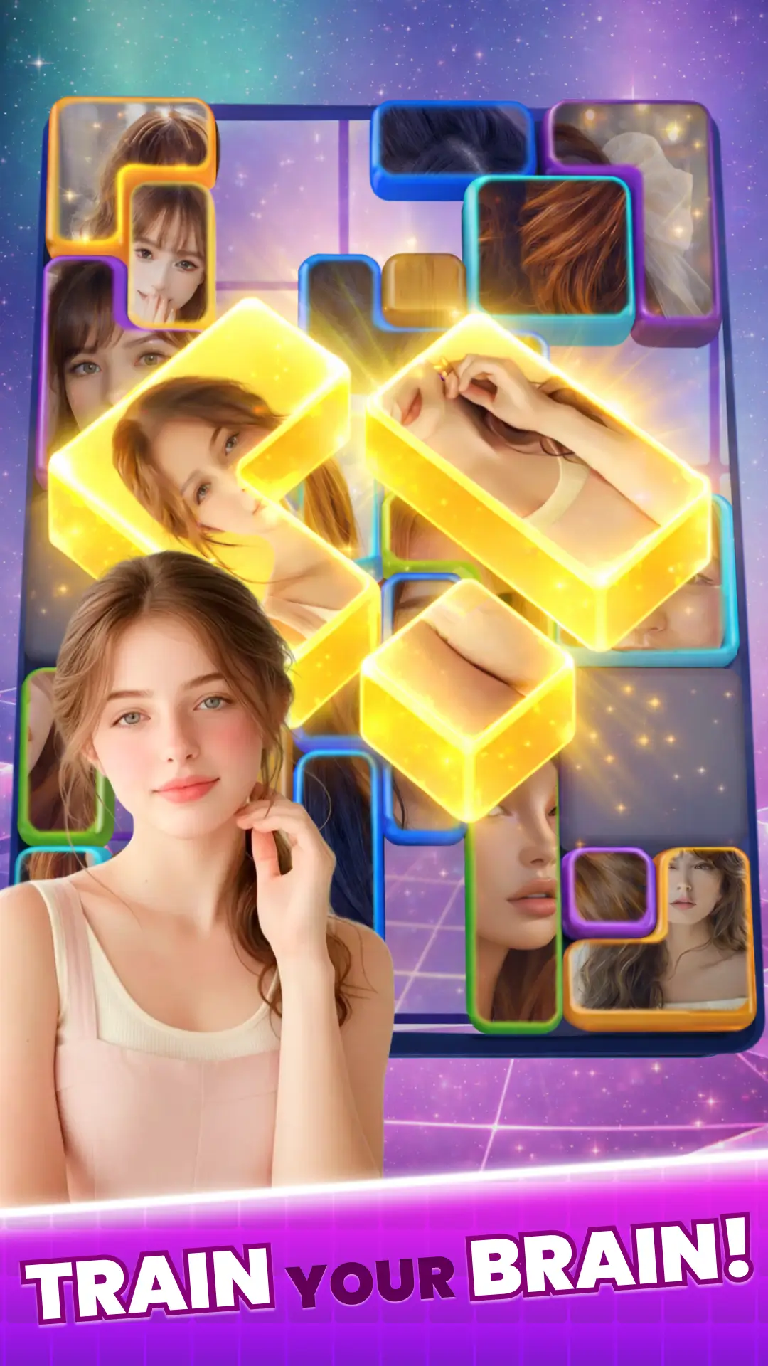 Screenshot gameplay Secret Reveal: Block Picture 1