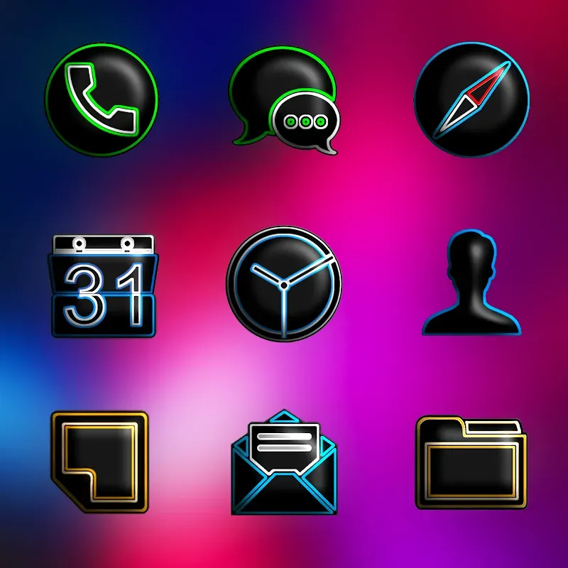 Flixy 3D - Icon Pack preview 3