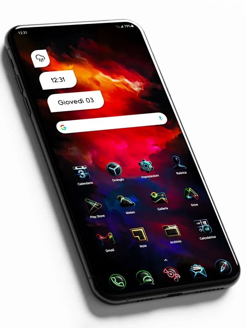 Flixy 3D - Icon Pack preview 2