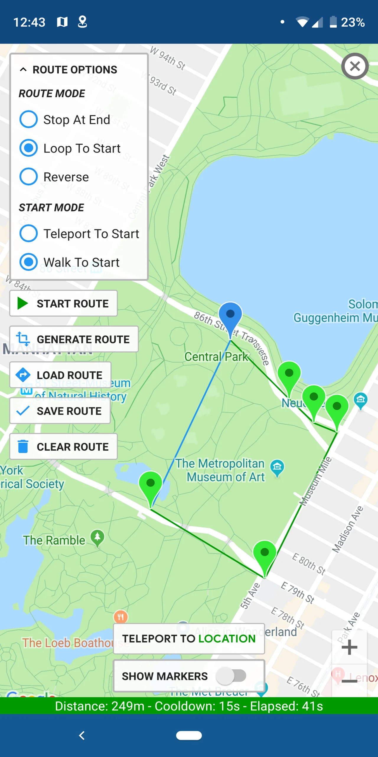 Fake GPS Location-GPS JoyStick screenshot 4