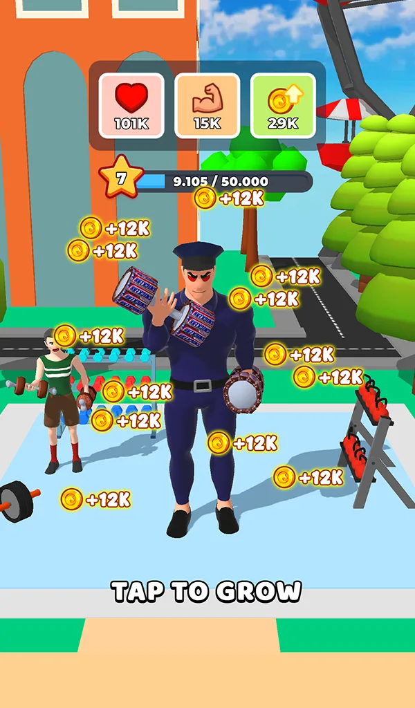 Gym Idle Clicker: Fitness Hero gameplay preview 2