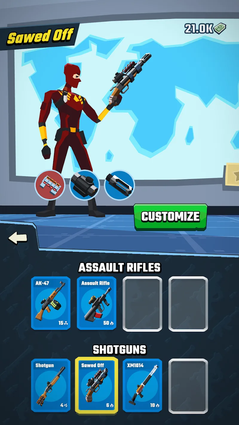 Captura de pantalla del juego Agent Action – Spy Shooter 6