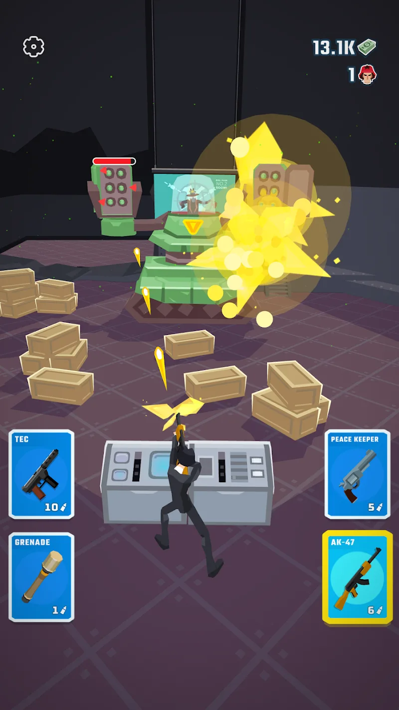 Captura de pantalla del juego Agent Action – Spy Shooter 4