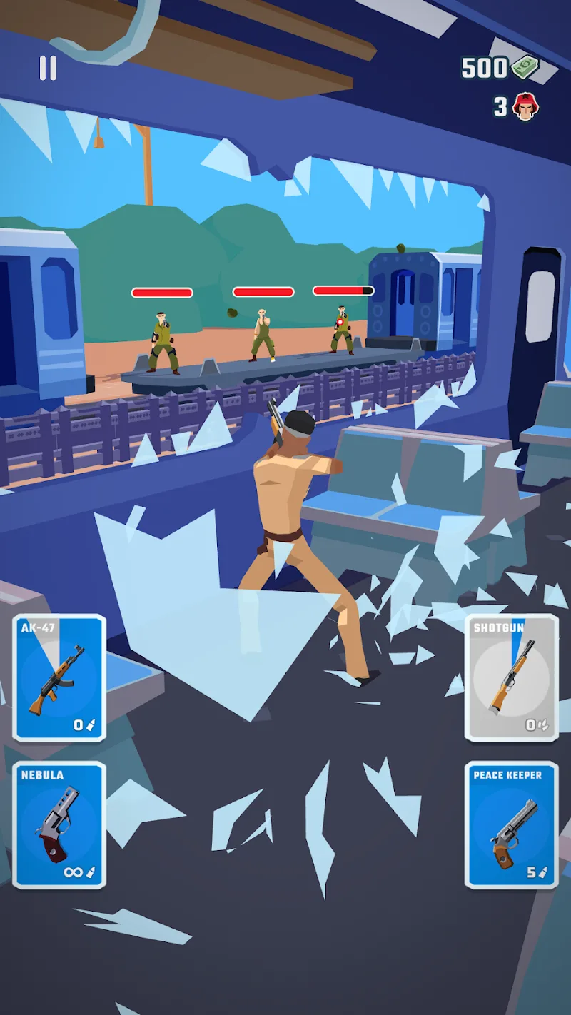 Captura de pantalla del juego Agent Action – Spy Shooter 3