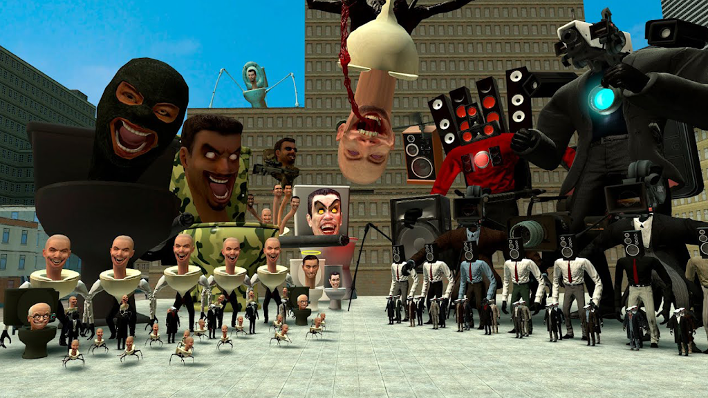 Nextbots In Playground gameplay screenshot 5