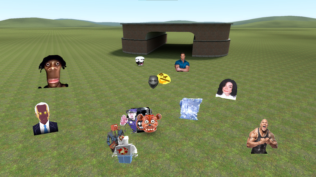 Nextbots In Playground gameplay screenshot 3