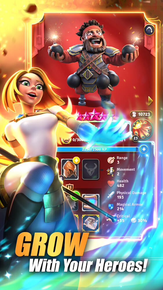 Tangkapan layar gameplay Rivengard 3