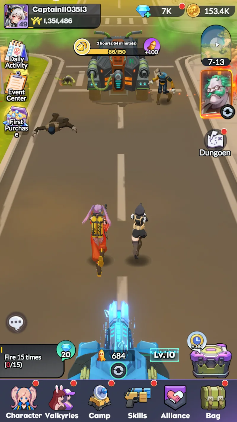 Captura de pantalla del juego Run Goddess 3