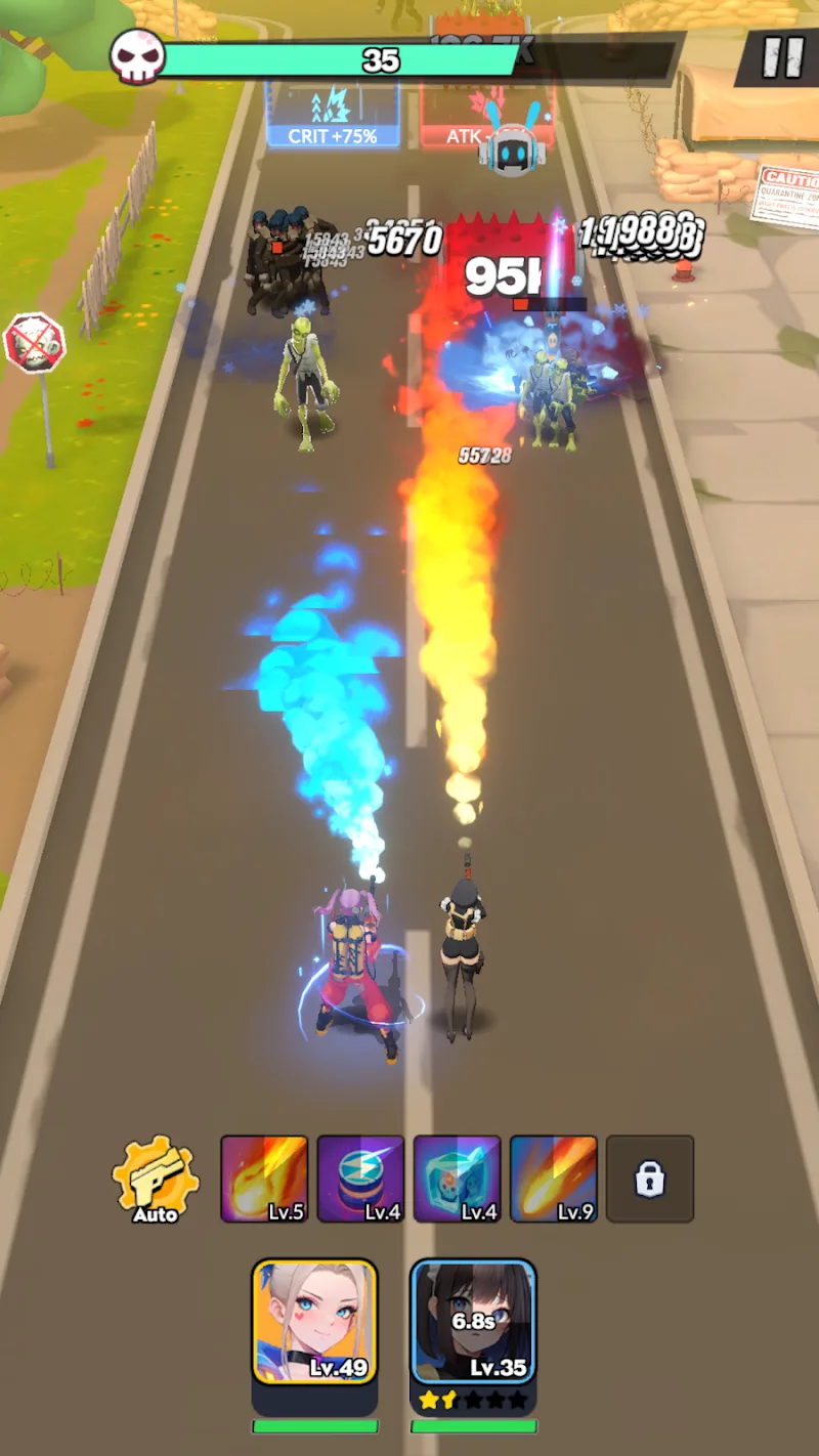 Captura de pantalla del juego Run Goddess 5