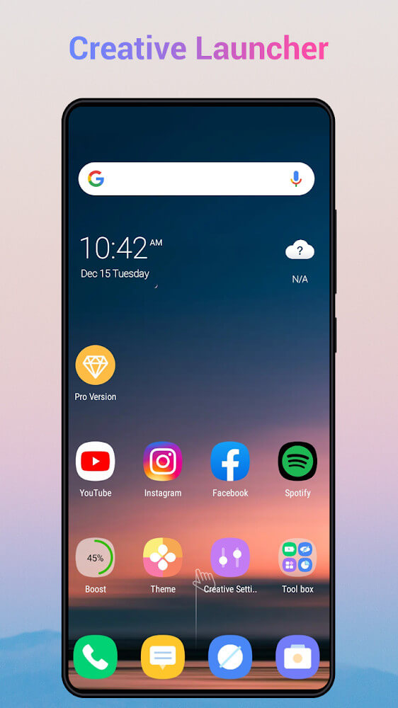 Captura de pantalla 2 de Creative Launcher