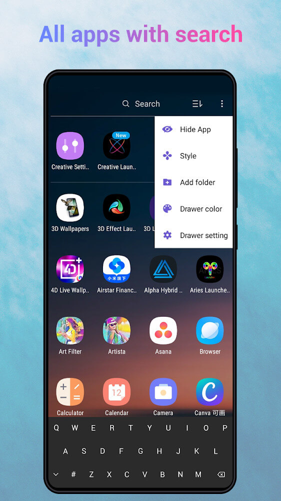 Captura de pantalla 4 de Creative Launcher