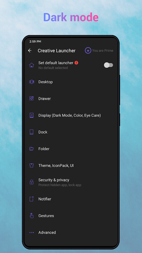 Captura de pantalla 7 de Creative Launcher