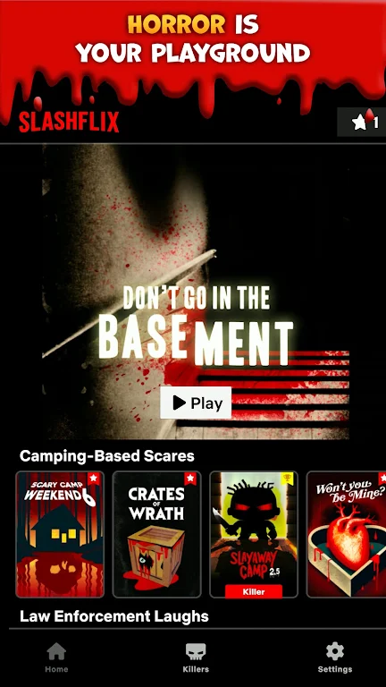 Captura de peligro trampa de Slayaway Camp 2: Netflix & Kill 5