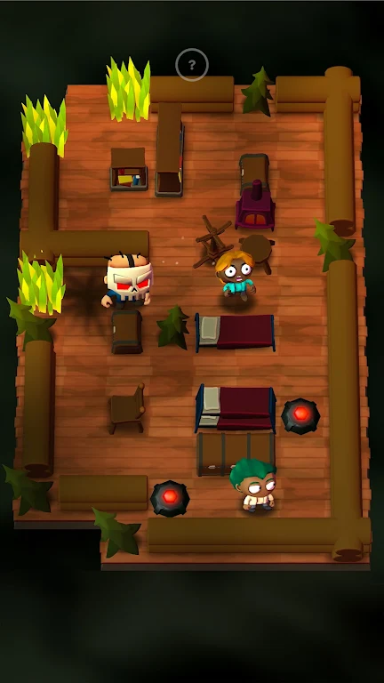 Vista previa de la selección de nivel de Slayaway Camp 2: Netflix & Kill 6