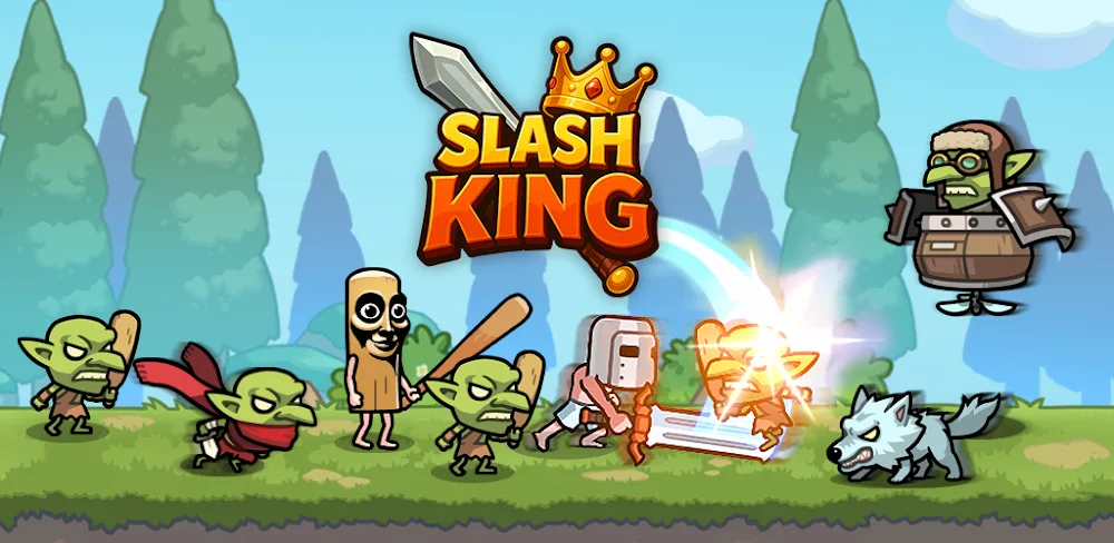 Captura de pantalla 1: Slash King – Die Like a Pro