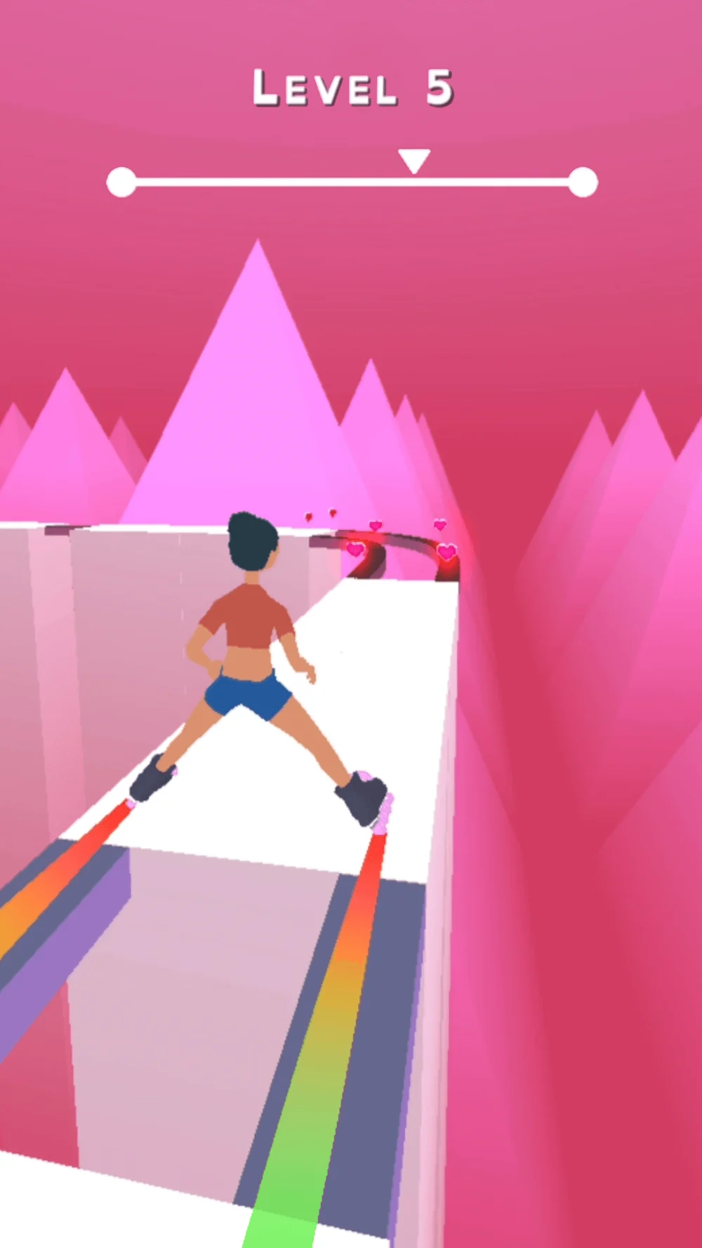 Sky Roller: Rainbow Skating - Screenshot 6