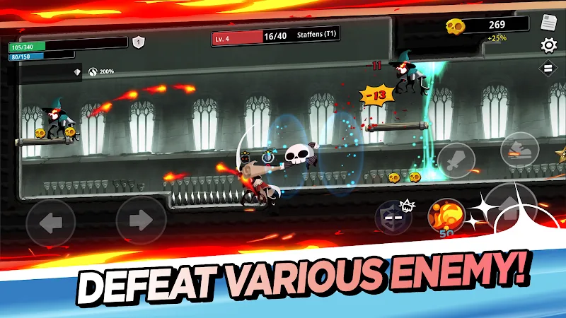 Screenshot gameplay Cell Hero: Hollow Survival 2