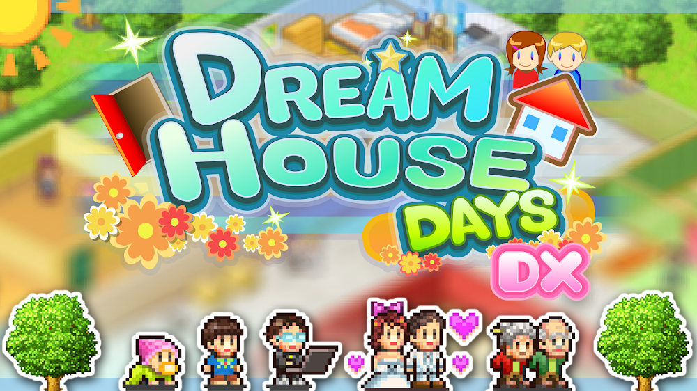 Captura de pantalla del gameplay de Dream House Days DX 2