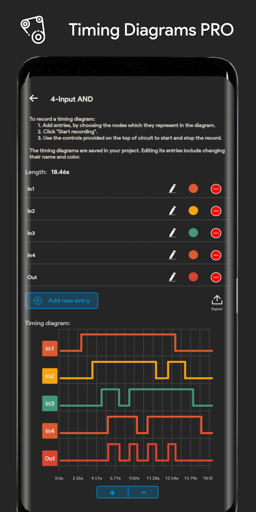 Captura de pantalla 7 de Logic Circuit Simulator Pro