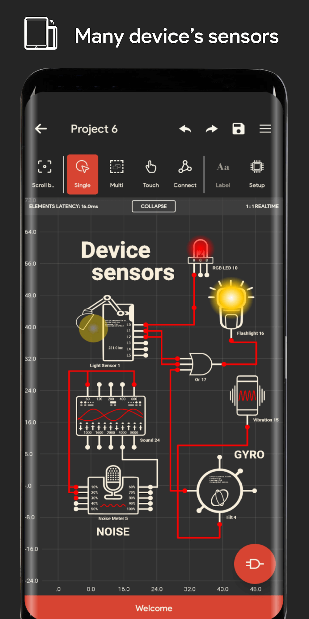 Captura de pantalla 6 de Logic Circuit Simulator Pro