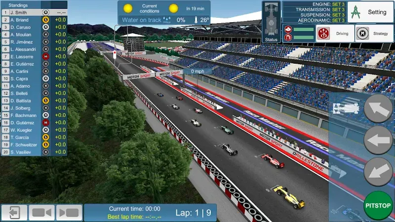 Race Master Manager captura de tela do jogo 7