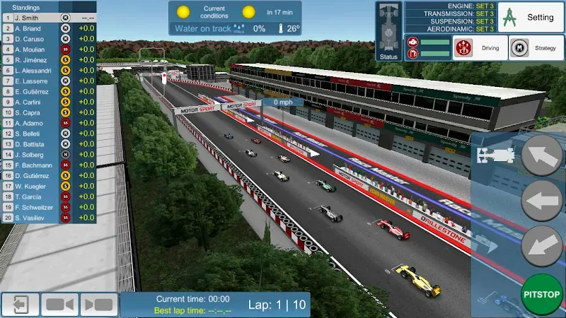 Race Master Manager captura de tela do jogo 3