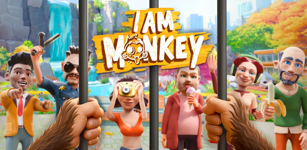 Captura de tela da jogabilidade de I Am Monkey 1