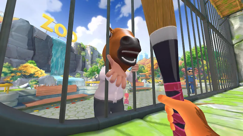 Captura de tela da jogabilidade de I Am Monkey 4