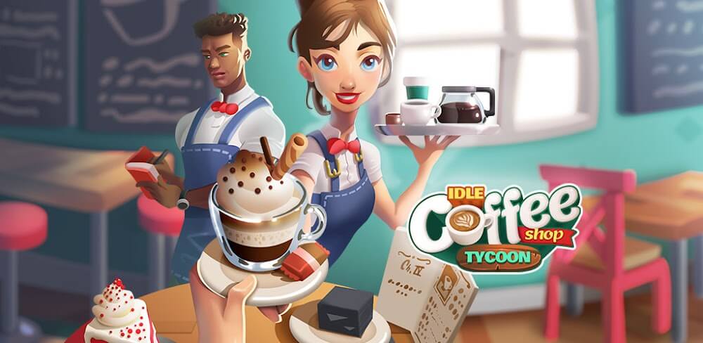 Captura de pantalla de Idle Coffee Shop Tycoon 1