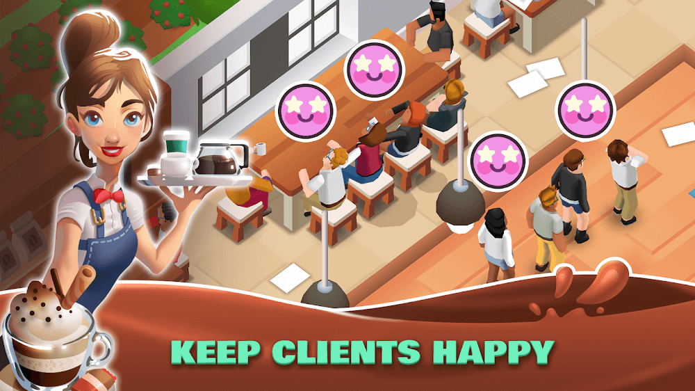 Captura de pantalla de Idle Coffee Shop Tycoon 4