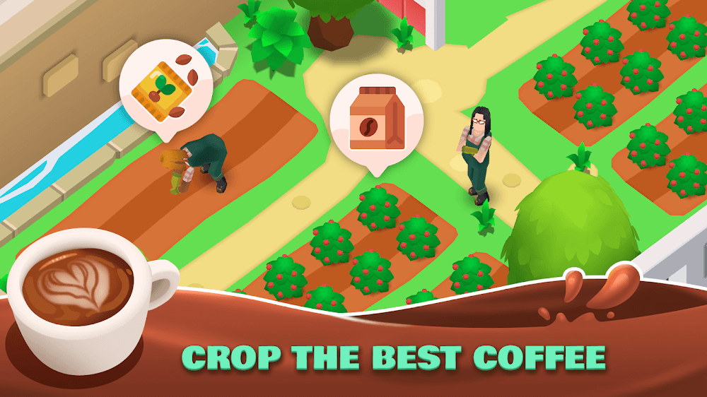 Captura de pantalla de Idle Coffee Shop Tycoon 2