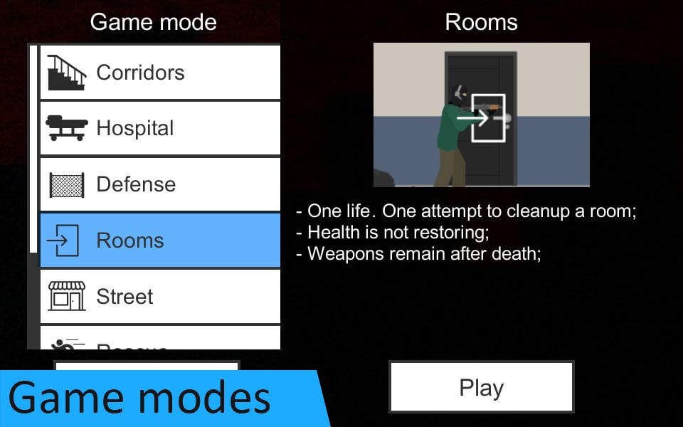 Captura de pantalla de Flat Zombies 2