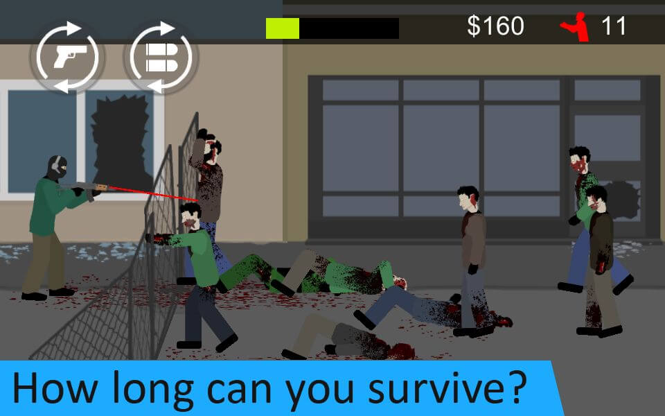 Captura de pantalla de Flat Zombies 5