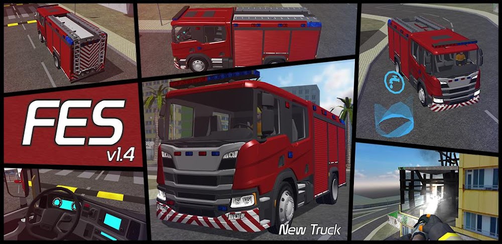 Fire Engine Simulator in-game screenshot 1