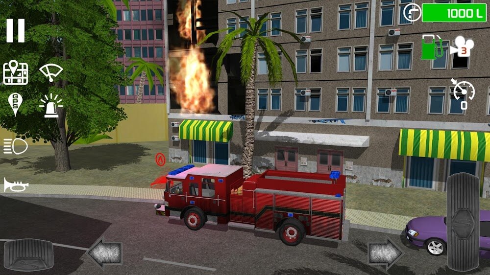 Fire Engine Simulator in-game screenshot 3
