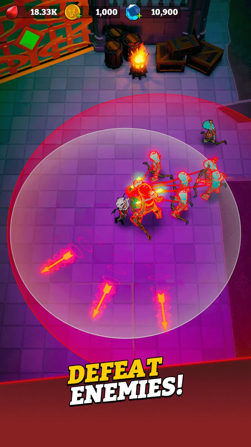 Captura de pantalla 3 de Blood Invasion: Vampire RPG