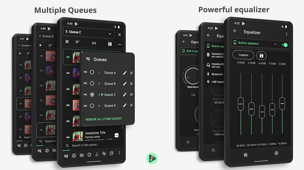 Musicolet Music Player screenshot 3