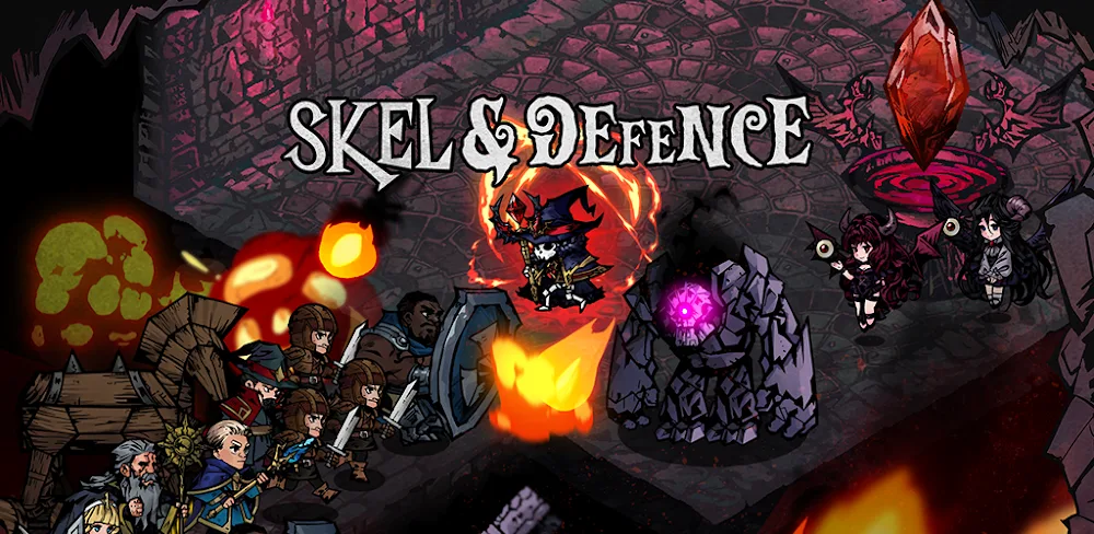 Captura de pantalla de Skel and Defense 1