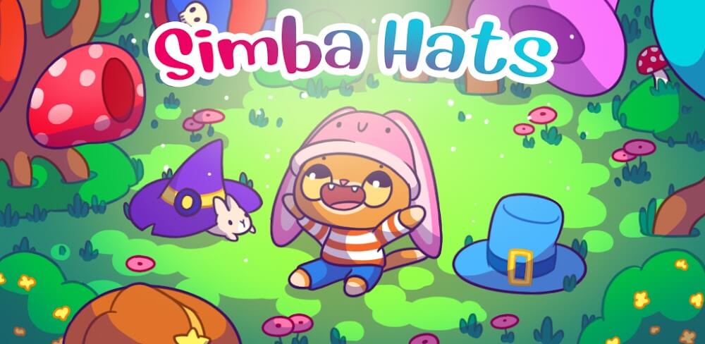 Captura de pantalla del juego Simba Hats 1