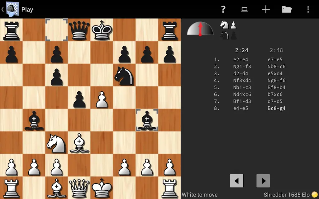 Captura de pantalla de Shredder Chess 6