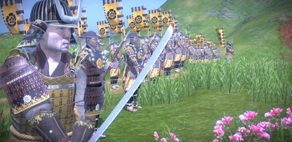 Captura de pantalla del juego Shogun: War and Empire 1