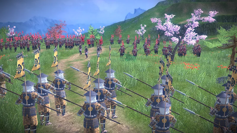 Captura de pantalla del juego Shogun: War and Empire 3