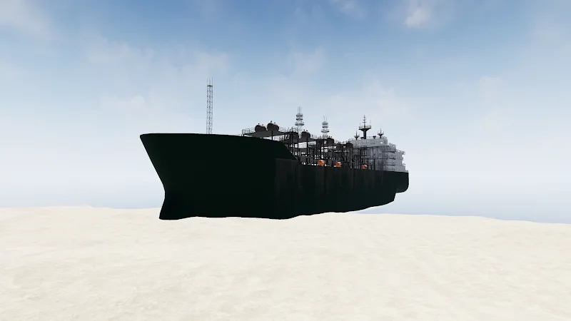 Captura de pantalla del juego Ship Graveyard Simulator 2